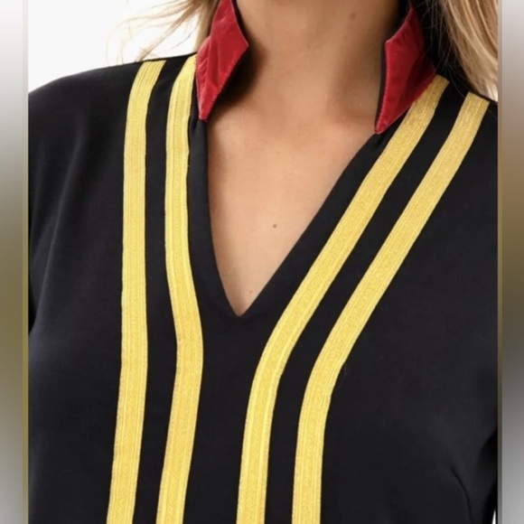 New! Sail to Sable Long Sleeve Black Classic Lilith Tunic Dress Size XS - Picture 4 of 11